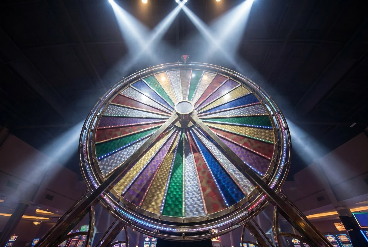 Mega Wheel w Irwin Casino