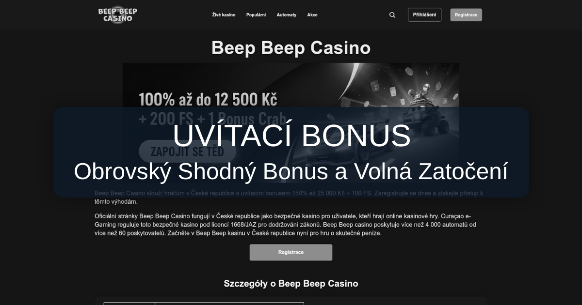 Beep Beep Casino Česko